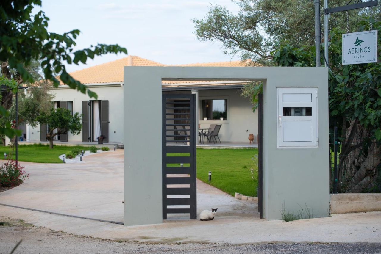 Aerinos private villa Lefkáda Exterior foto